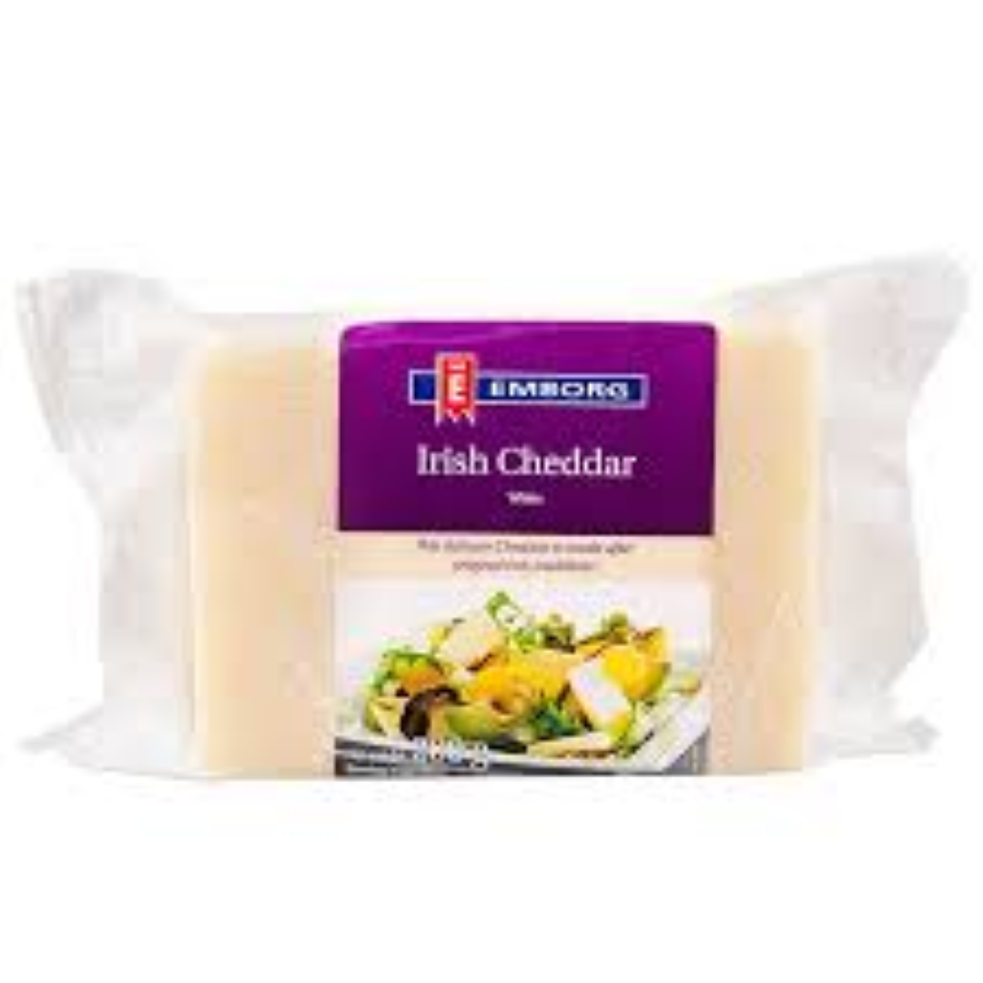 EMBORG CHEDDAR CHEESE COLOURED IRISH